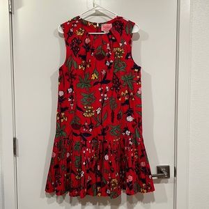 Kate Spade Sleeveless Printed Dress - Large